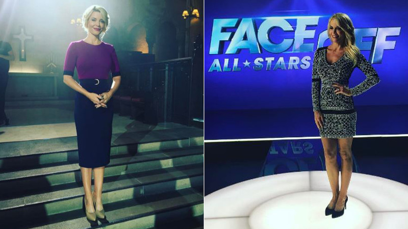 McKenzie Westmore’s looks for the Spotlight Challenge introduction and the reveal stage.